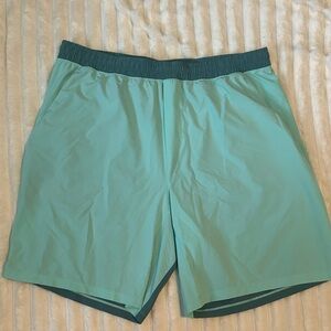 Lululemon Athletica Teal and green shorts